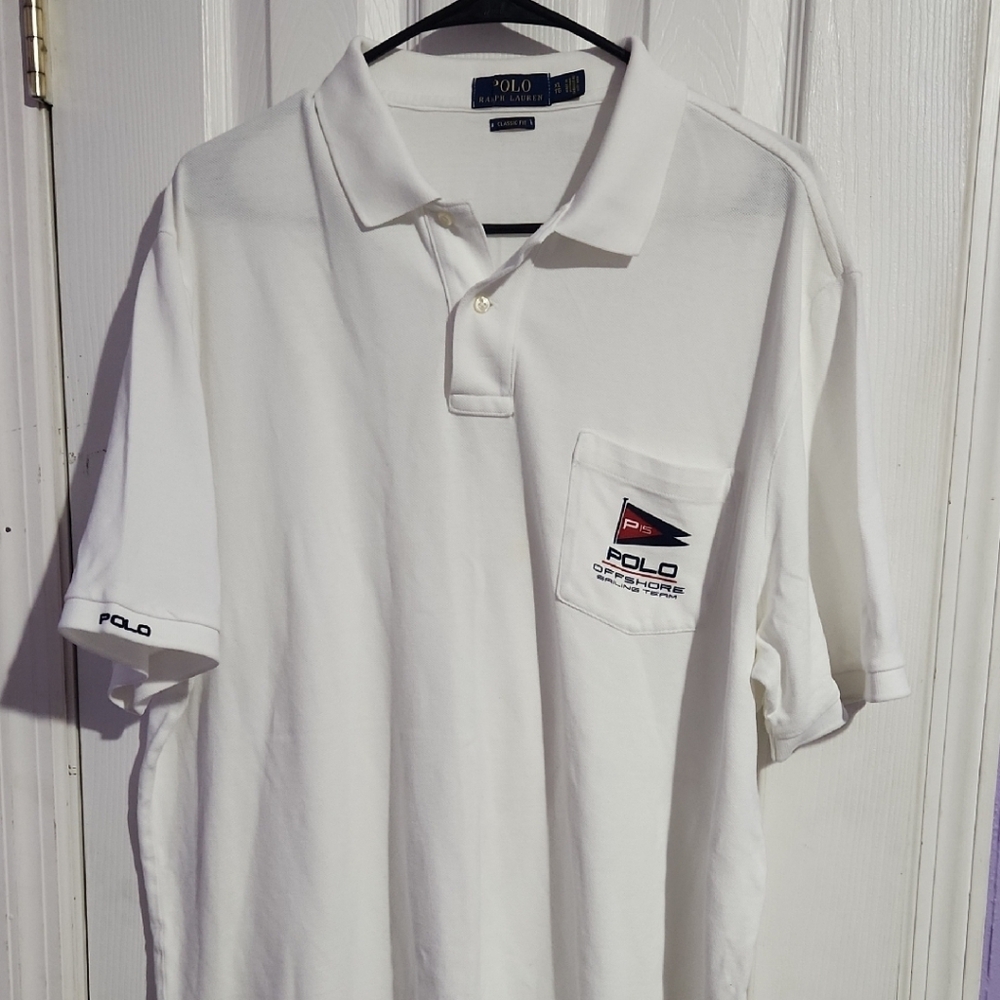 Polo by Ralph Lauren White Classic Polo Shirt